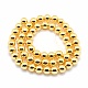 Electroplate Non-magnetic Synthetic Hematite Beads Strands(G-L485-01E-G)-3