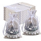 Burlap & Organza Storage Pouches(ABAG-WH0040-13)-1