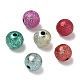Spray Painted Acrylic Beads(X-ACRP-Q018-8mm-M)-2