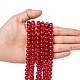 Spray Painted Crackle Glass Beads Strands(CCG-Q001-8mm-13)-4