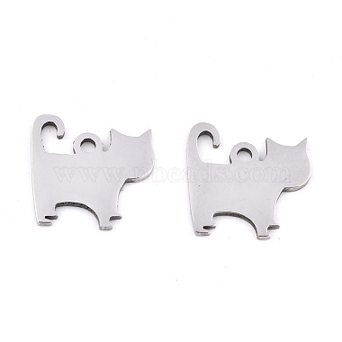Stainless Steel Color Cat 201 Stainless Steel Charms