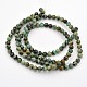 Natural African Turquoise(Jasper) Round Beads Strands(G-D665-6mm)-2