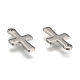 Stainless Steel Tiny Cross Charms(STAS-Q168-07)-2