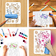 PET Hollow Out Drawing Painting Stencils(DIY-WH0421-0037)-4