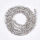 Faceted(32 Facets) Electroplate Glass Beads Strands(X-EGLA-R016-4m-27)-2