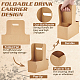 Kraft Paper Box for Drink Holder(AJEW-WH0258-986)-4