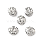 304 Stainless Steel Beads, Paw Print, Stainless Steel Color, 6.5x7.5x3.5mm, Hole: 1.8mm(STAS-D204-40P)
