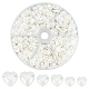 Cabujones de perlas de imitación de plástico abs arricraft(PACR-AR0001-02)-1