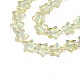 Perles en verre plaquent brin(EGLA-S188-17)-3