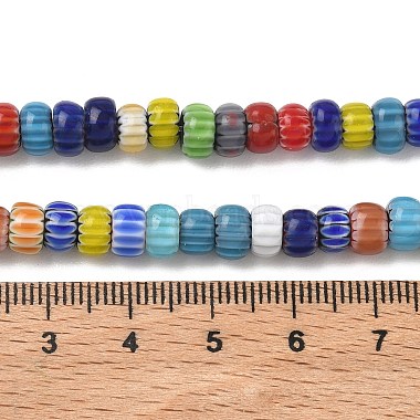handgefertigte Millefiori-Lampwork-Perlen(LAMP-D009-01B)-2