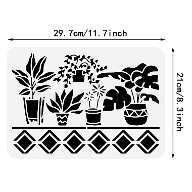 PET Hollow Out Drawing Painting Stencils(DIY-WH0422-0008)-2