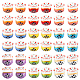 36Pcs 9 Colors Handmade Porcelain Beads(PORC-OC0001-04)-1