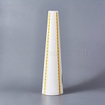 Bangle Measuring Mandrel Plastic Stick Sizer, Bangle Repair Tools, White, 3.5~7.7x29.7cm(TOOL-WH0086-01)