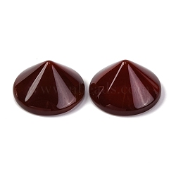 Natural Carnelian(Dyed & Heated) Cabochons, Cone, 30x17.5mm(G-Q184-01B)