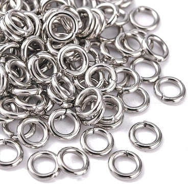 304 Stainless Steel Open Jump Rings(STAS-Q186-02-5x1mm)-2