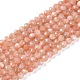 Natural Sunstone Beads Strands(G-P542-A05-03)-1