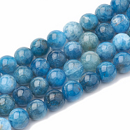 Natural Apatite Beads Strands, Round, 10mm, Hole: 1mm, about 37~38pcs/strand, 14.96~15.35 inch(38~39cm)(G-S333-10mm-012)