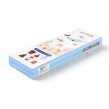 Christmas Theme DIY Diamond Painting Stickers Kits for Kids(DIY-H123-03)-5