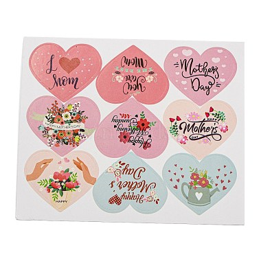 Mother's Day Paper Sticker(STIC-G002-01F)-2