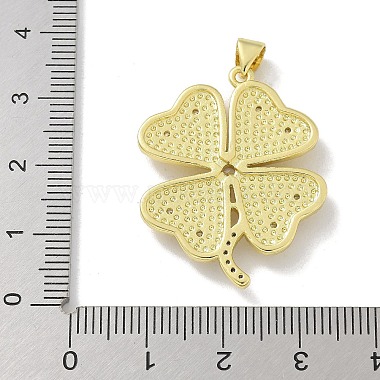 Brass Micro Pave Cubic Zirconia Pendants(KK-M300-27G-01)-3