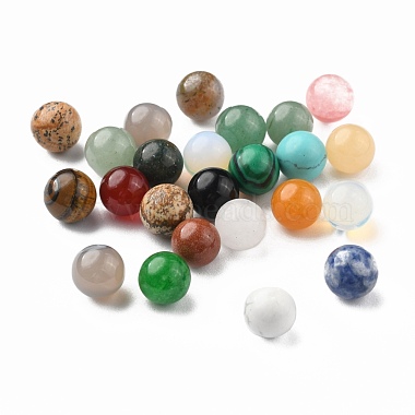 Natural & Synthetic Gemstone Stone Beads(G-S117-10mm-M)-2