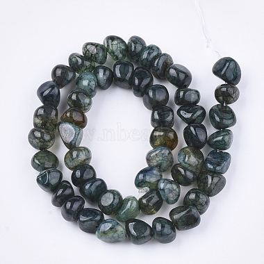 Natural Dragon Veins Agate Beads Strands(G-S349-28A)-2