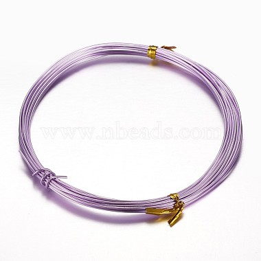 0.8mm Lilac Aluminum Wire
