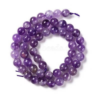 Natural Gemstone Beads Strands(G-S030-7.5mm)-5