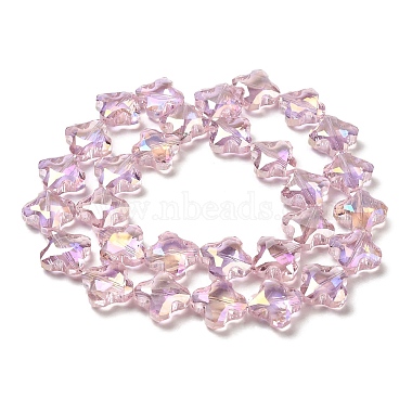 Electroplate Glass Beads Strands(EGLA-P053-03A-AB01)-2
