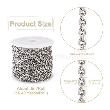 304 Stainless Steel Cable Chains(CHS-YS0001-09)-5