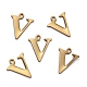 304 charms alfabeto de acero inoxidable(STAS-H122-V-AB)-1