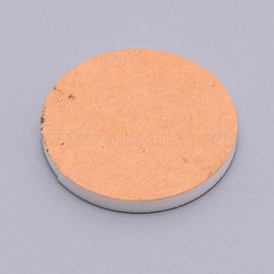 Acrylic Board, Flat Round, White, 88.5x3mm(SACR-WH0002-17C)