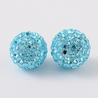 Czech Glass Rhinestones Beads(RB-E482-10mm-202)-2