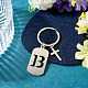 1Pc Stainless Steel Keychains(KEYC-TADJ0001-08B)-3