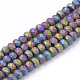Electroplate Glass Beads Strands(X-EGLA-S141-6mm-02B)-1