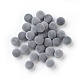 Flocky Acrylic Beads(X-OACR-I001-14mm-L01)-1