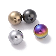 Non-magnetic Synthetic Hematite Beads, No Hole, Round, Mixed Color, 19mm(G-G856-01)