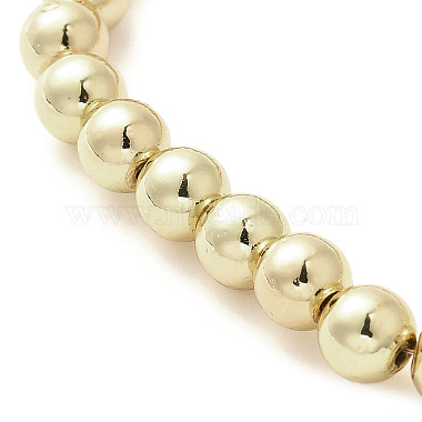 Electroplated Synthetic Magnetic Hematite Beads Strands(X-G-L613-F01-01A)-2