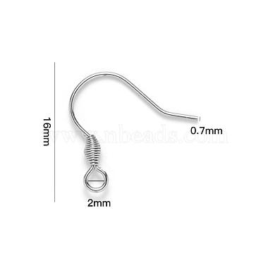 304 Stainless Steel Earring Hooks(STAS-S111-011)-4