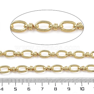 Rack Plating Brass Oval Link Chains(CHC-G023-10G)-2