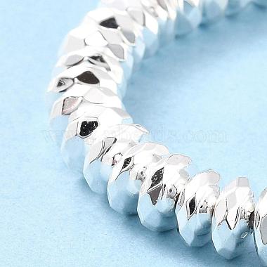 Electroplate Non-magnetic Synthetic Hematite Beads Strands(G-L485-06C-S)-3