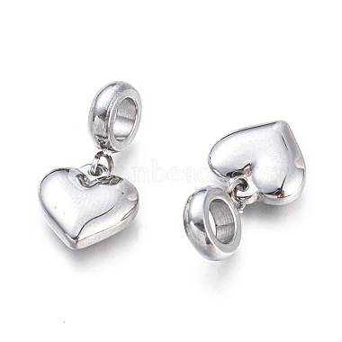 304 Stainless Steel European Dangle Charms(STAS-F243-39P)-2