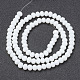 Chapelets de perles en verre opaque de couleur unie(EGLA-A034-P2mm-D01)-2