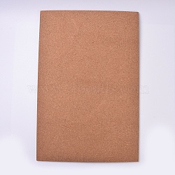 Cork Insulation Sheets, with Adhesive Back, Rectangle, Peru, 45.2x20.3x0.62cm(DIY-WH0148-39)