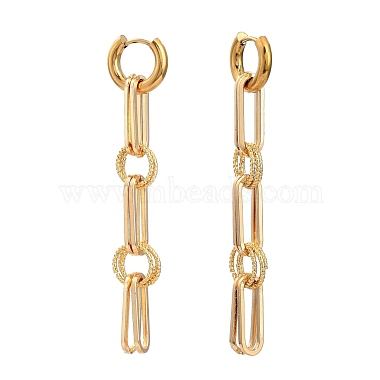 304 Stainless Steel Huggie Hoop Earrings(EJEW-JE04267)-2