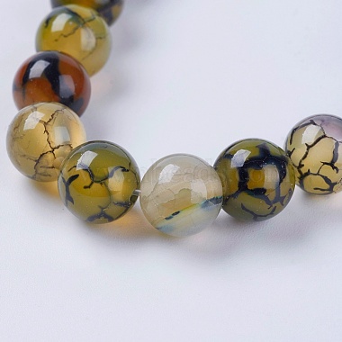 Natural Dragon Veins Agate Beads Strands(X-G-G515-8mm-02B)-3