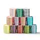 12 Rolls 12 Colors 6-Ply Polyester Cord(OCOR-L046-01B)-1