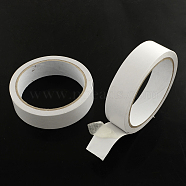 Office School Supplies Double Sided Adhesive Tapes, White, 18mm, about 10m/roll(X-TOOL-Q007-1.8cm)