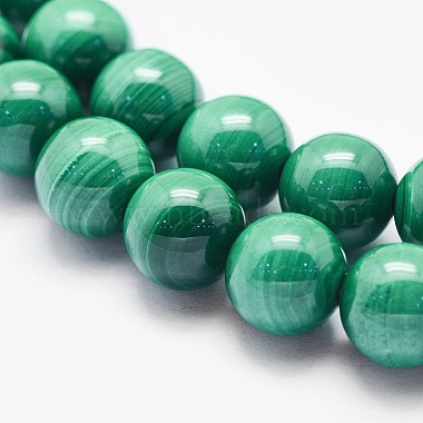 Chapelets de perles en malachite naturelle(G-O166-07A-10mm)-3