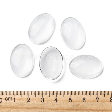 Cabochons en verre transparent(GGLA-R022-25x18)-5